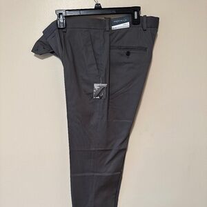 Perry Ellis Performance Tech Suit Pants in Dark Grey